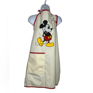 Vintage Mickey Mouse Walt Disney world apron appliqué by Mullins Square